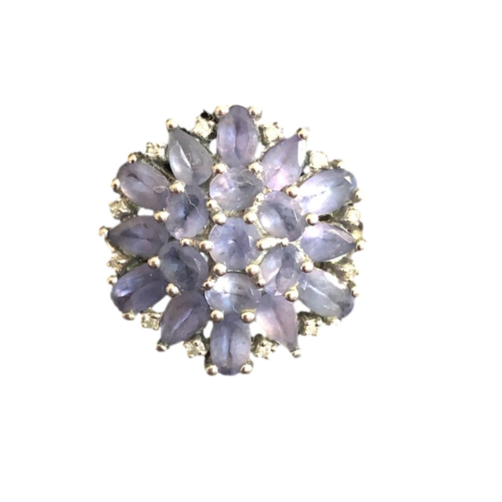 Sterling Silver Pale Purple Amethyst Cocktail